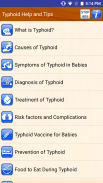 Typhoid Fever Diet & Treatment screenshot 0