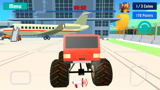 Monster Truck Stunt Speed Pаса screenshot 1