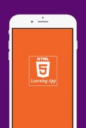 HTML tutorial offline app with examples screenshot 0