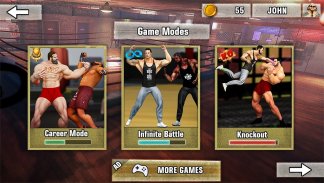 Bodybuilder Fighting Club 2019: Wrestling Games screenshot 5