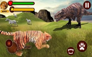 Tigre vs dinossauro aventura screenshot 6