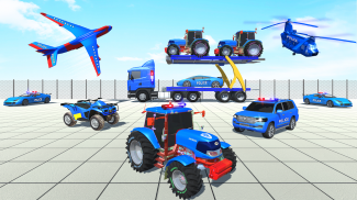 Police Truck Parking Games 3D screenshot 1