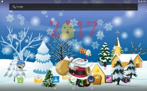 Funny Christmas Live Wallpaper screenshot 5