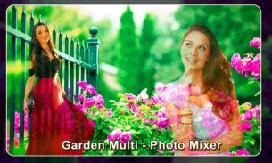 Garden photo blender - photo mixer screenshot 2