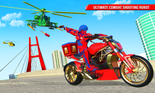 Superhero Bike Delivery Taxi screenshot 4