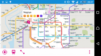 Nagoya Rail Map screenshot 2