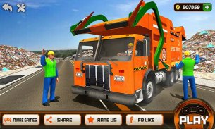 Garbage Truck Driving Simulato screenshot 4