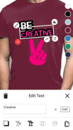 T-shirt design - Yayprint screenshot 2