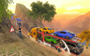 Car Transporter Truck Games 3D screenshot 4