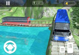 真正的越野巴士模拟器2018旅游山巴士 screenshot 3