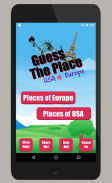 Guess Place of USA and Europe screenshot 1