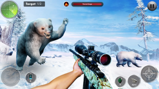Wild Dino Hunting Gun Games 3D screenshot 1