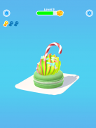 Perfect Cream: Icing Cake Game screenshot 0