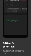 Dcoder, Mobile Compiler IDE screenshot 3