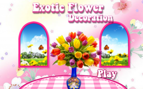 Decoration Game-Exotic Flower screenshot 4