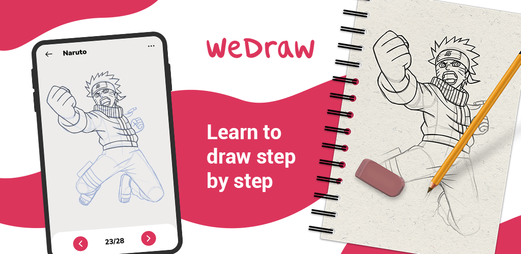 WeDraw - Como Desenhar Anime – Apps no Google Play