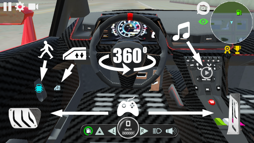 1010  Mod Car Simulator Veneno  Best Free