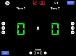 Virtual Scoreboard - Placar futebol, basquete screenshot 4