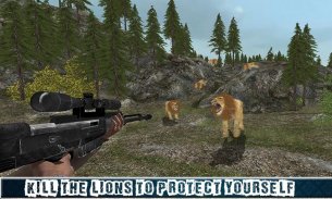 Ultimate 4x4 Lion Hunting Sim screenshot 0