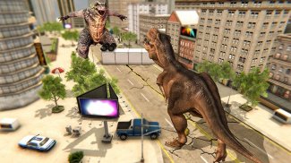 Monster Dinosaur  Rampage : City Attack screenshot 2