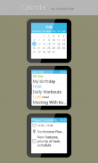 Calendar for Android Wear screenshot 0