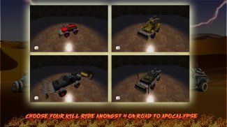 Death Race -Road to Apocalypse screenshot 1