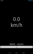 Speedometer (km / jam) aplikasi gratis screenshot 0