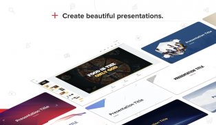 Zoho Show - Presentation Tool & Slideshow creator screenshot 9