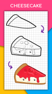 How to draw kawaii food, drinks step by step screenshot 5