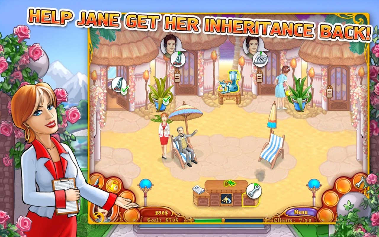 Jogo Jane's Hotel Mania no Jogos 360