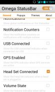 ICS Cyan Omega StatusBar Theme screenshot 1