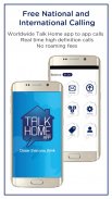 Talk Home: chamadas internacionais baratas screenshot 0