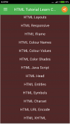 HTML Tutorial Code Tags CSS screenshot 2