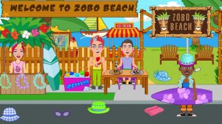 Pretend Play Beach Life Games screenshot 5