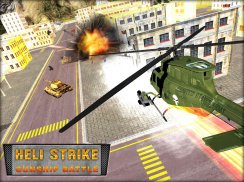 Heli đình công Gunship Trận 3D screenshot 5