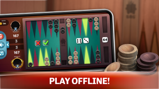 Backgammon - Offline Free Board Games screenshot 14