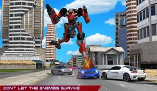 Limo Robot Transformation: Transform Robot Games screenshot 12