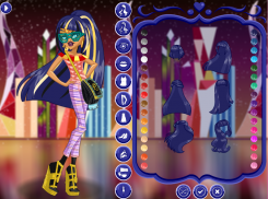 Monster Halloween Doll Style Dress up screenshot 3