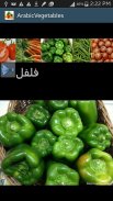 Arabic picture Vegetables screenshot 1