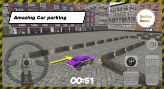 City Purple Car Parking screenshot 9