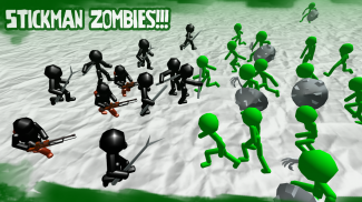 Stickman Simulator: Zombie War screenshot 1