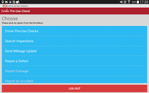 r2c Driver Pre-use Check screenshot 3