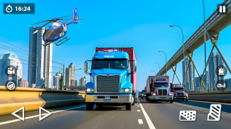 US Police Car Transporter Game screenshot 3