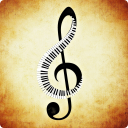 Lernen musiknotation Klavier Icon