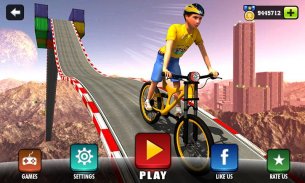 Impossible Ramp Bicycle Rider screenshot 0