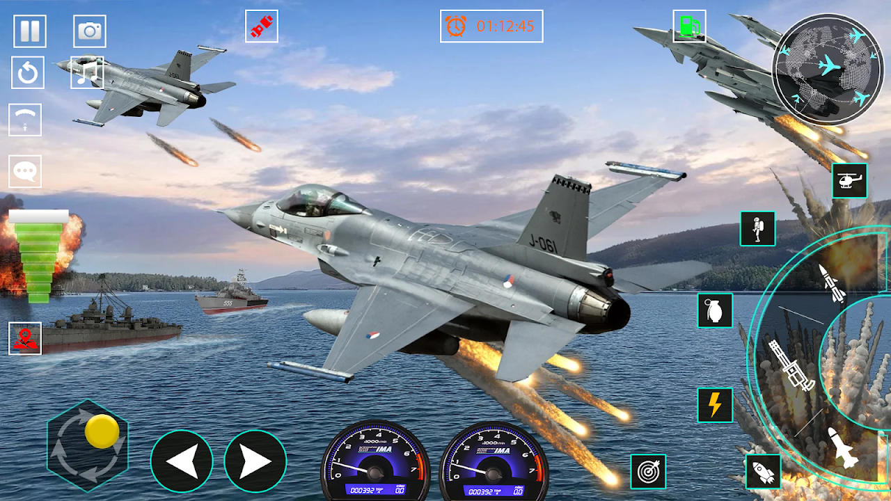 Modern Fighter Jet Combat Game