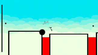 Stickman Parkour Platform - 2D Ninja Fun Race screenshot 5