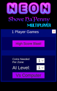 Neon Shove Ha'penny screenshot 4