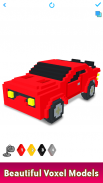 Cars Color by Number Voxel Art screenshot 3