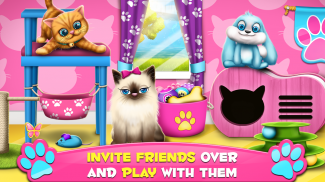 Hayvan ev dekorasyon oyunları screenshot 3